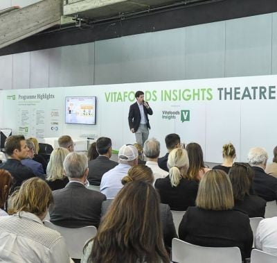 Crowd at Vitafoods Insights Theatre